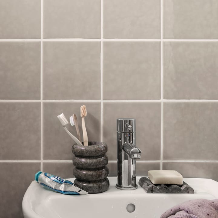 Porte-brosse à dents Bendum, Marron Marbre Ferm Living