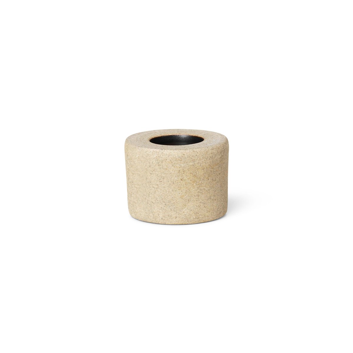 ferm LIVING Porte brosse à dents Bon Beige-noir | Design Scandinave | Porte-brosse à dents | Beige