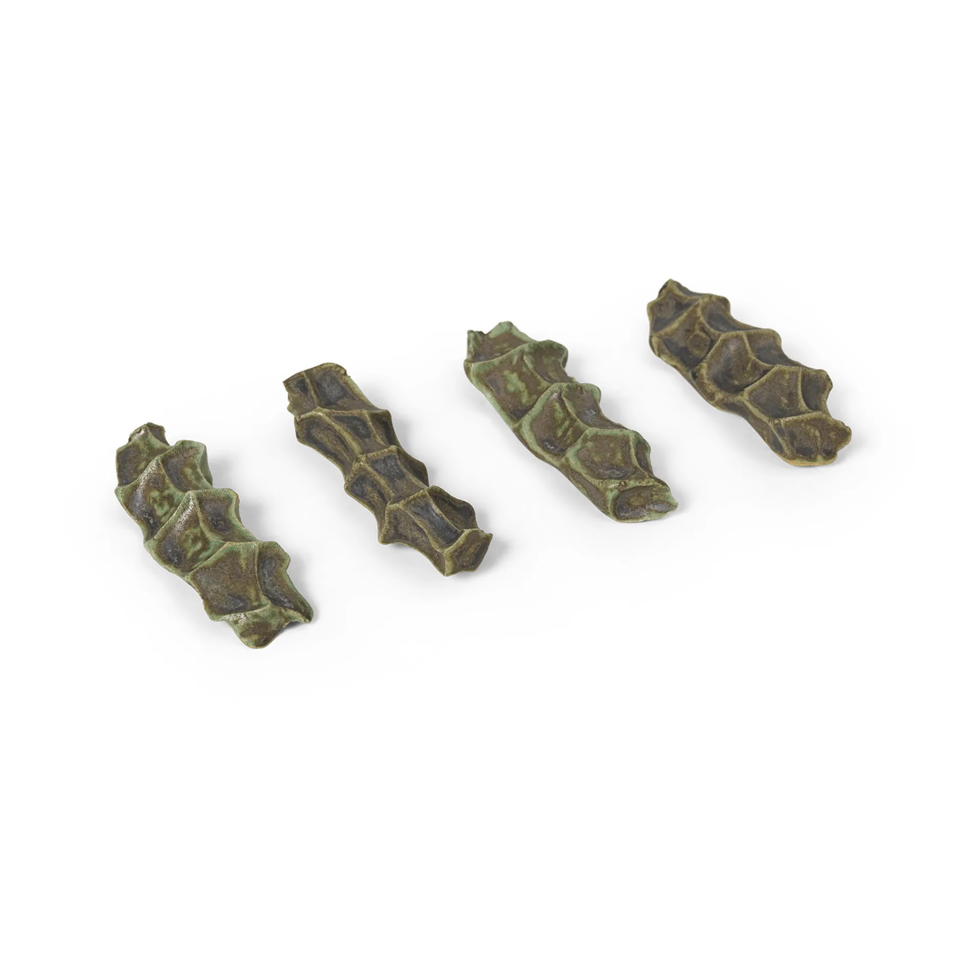 Porte-couverts Serre, lot de 4, Moss green Ferm Living