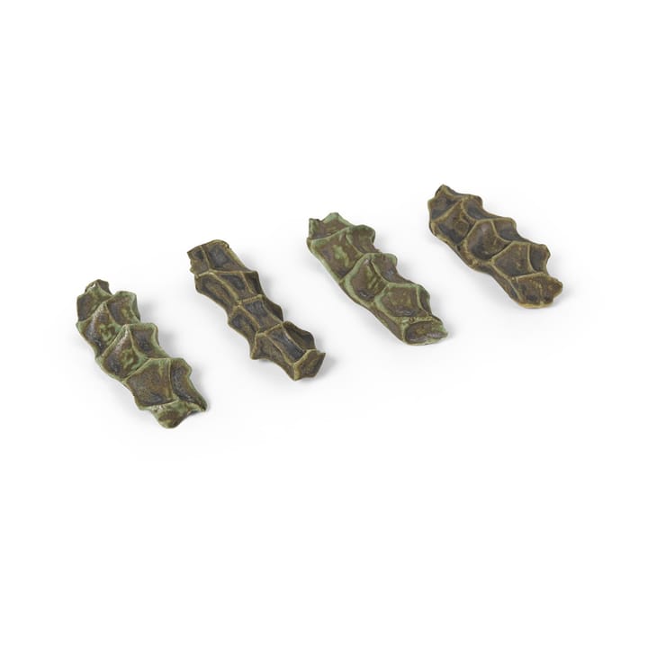 Porte-couverts Serre, lot de 4 - Moss green - ferm LIVING