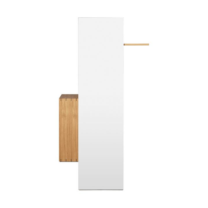 Porte-manteau avec miroir Bon hallway cabinet - Oiled Oak - ferm LIVING