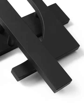 Porte-manteau mural Cupe 33,4x73 cm - Noir - Ferm Living