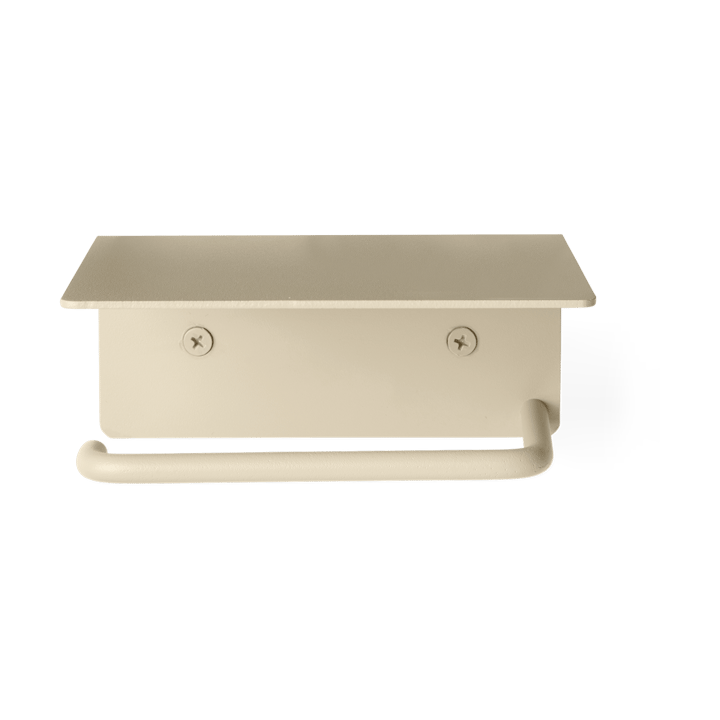 Porte-papier toilette Dora avec étagère - Cashmere - Ferm Living
