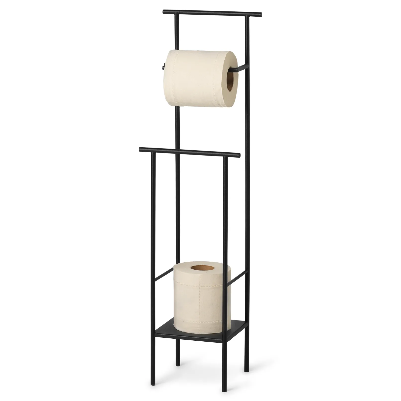 Porte-papier toilette Dora, Black Ferm Living