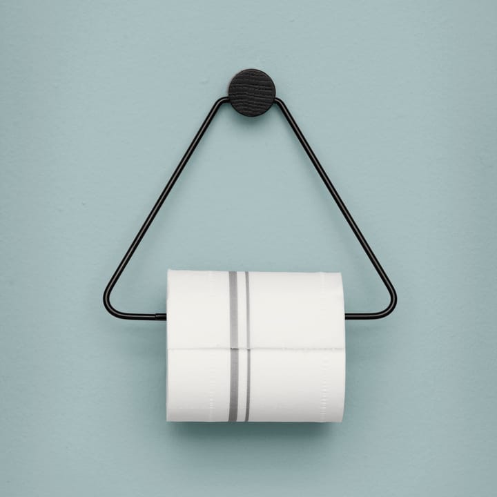 Porte-papier toilette Ferm noir - noir - ferm LIVING