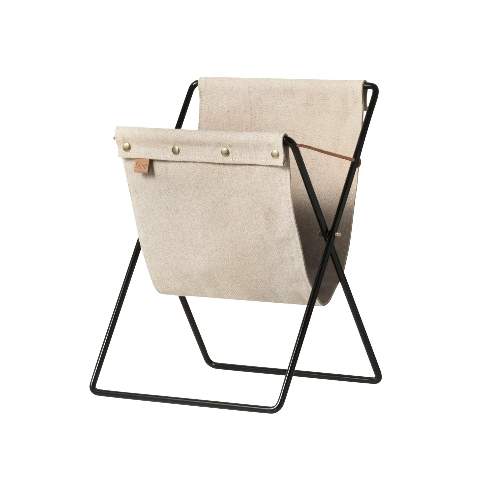 Porte-revues Herman, noir Ferm Living