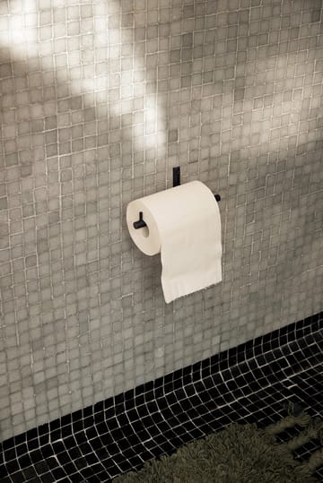 Porte-rouleau de papier toilette Dora - Black - Ferm Living