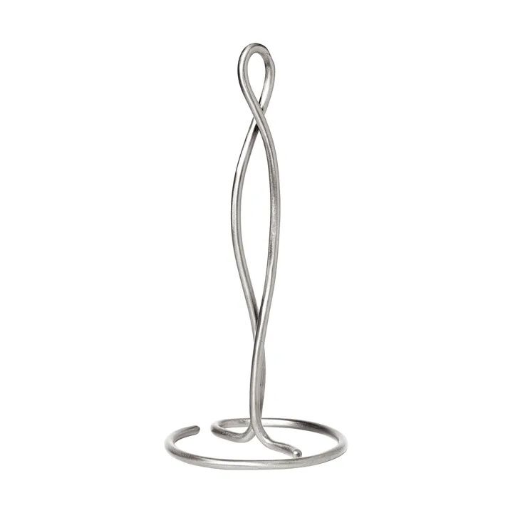 Porte rouleau essuie-tout Curvature - Acier inoxydable - Ferm Living
