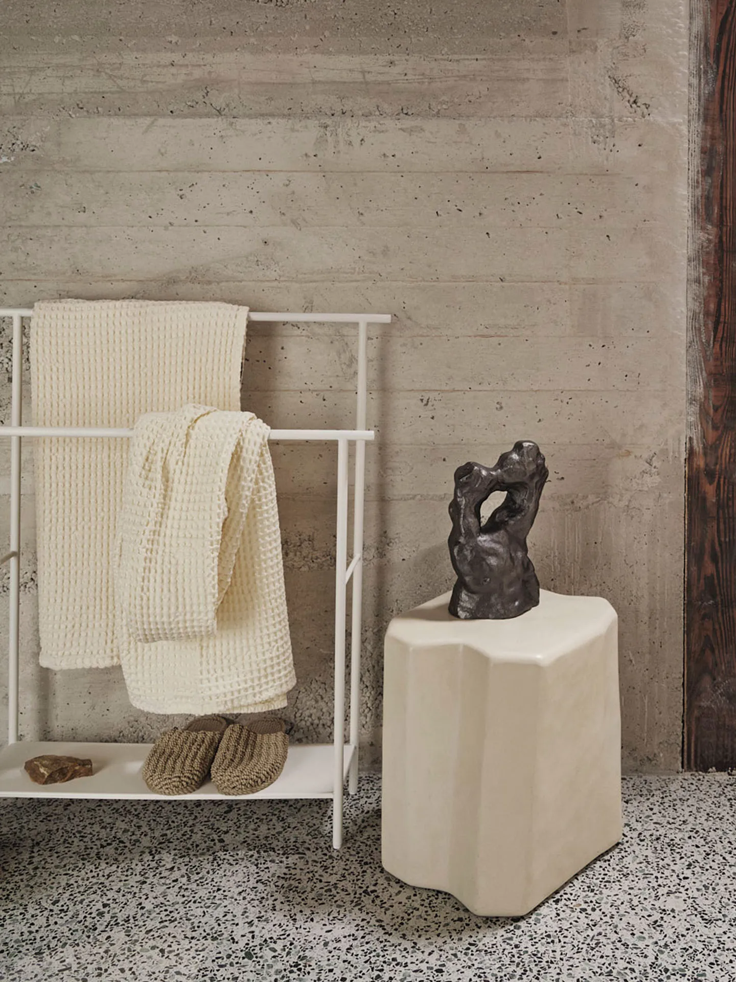 Porte-serviettes Dora, White Ferm Living