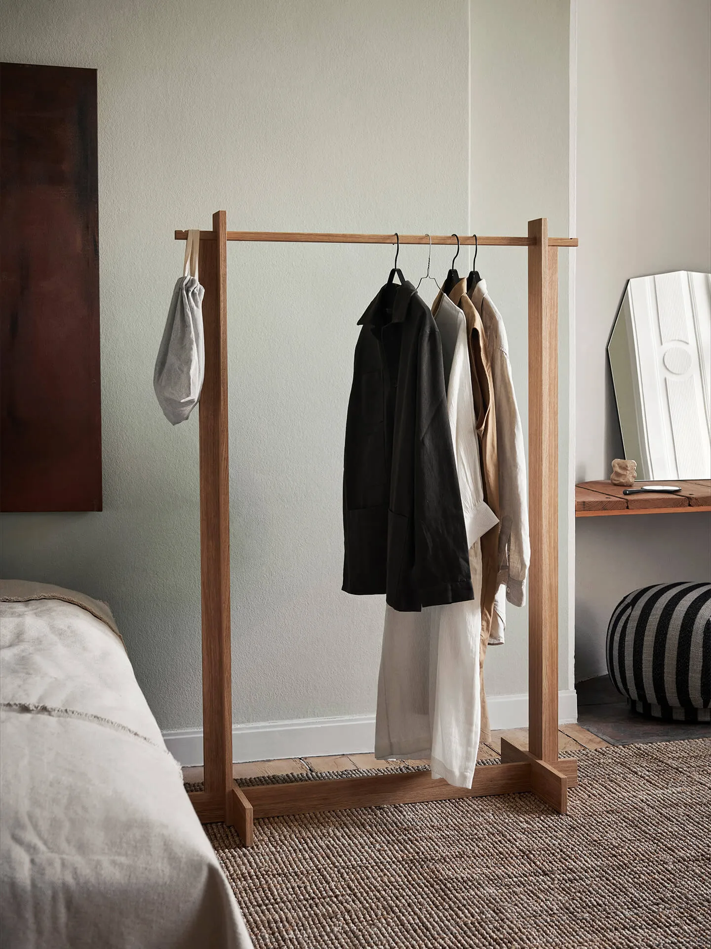 Porte vêtements Bridge Clothes Rack, Chêne huilé Ferm Living