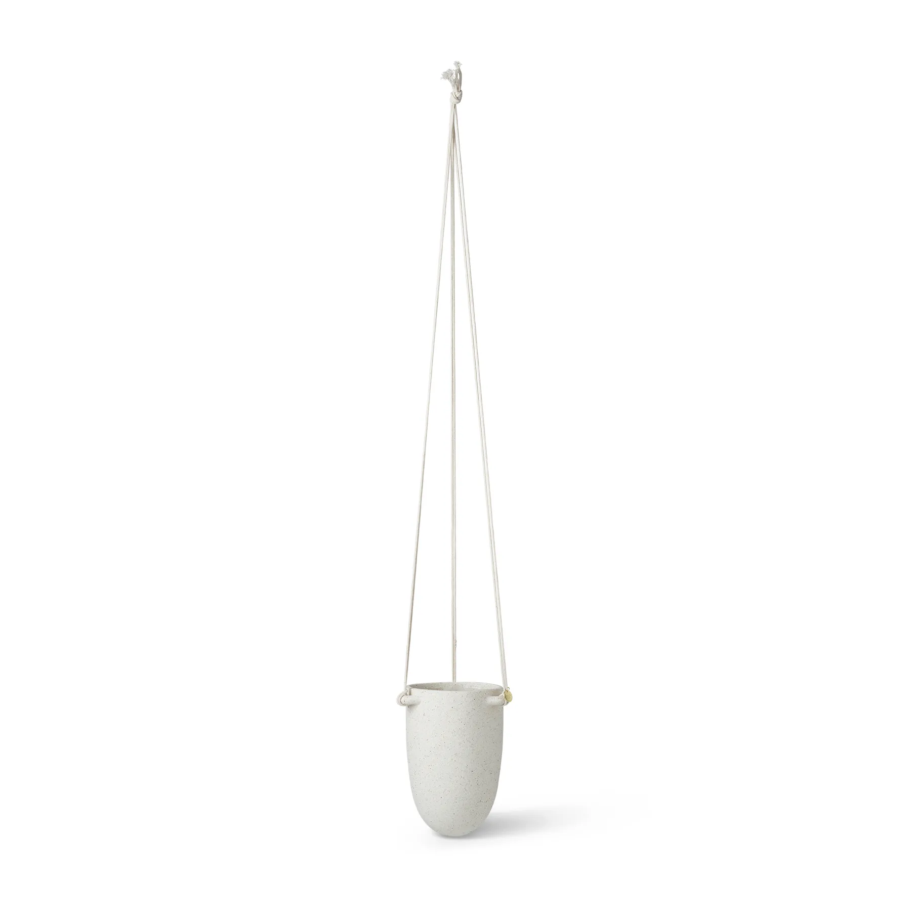Pot à suspension Speckle Ø13,5 cm, Off-white Ferm Living