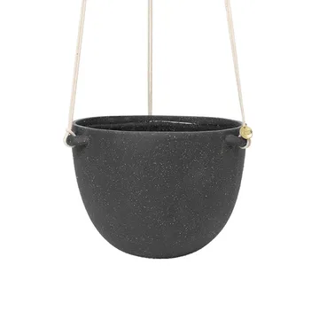 Pot à suspension Speckle Ø20,5 cm - Dark grey - Ferm Living