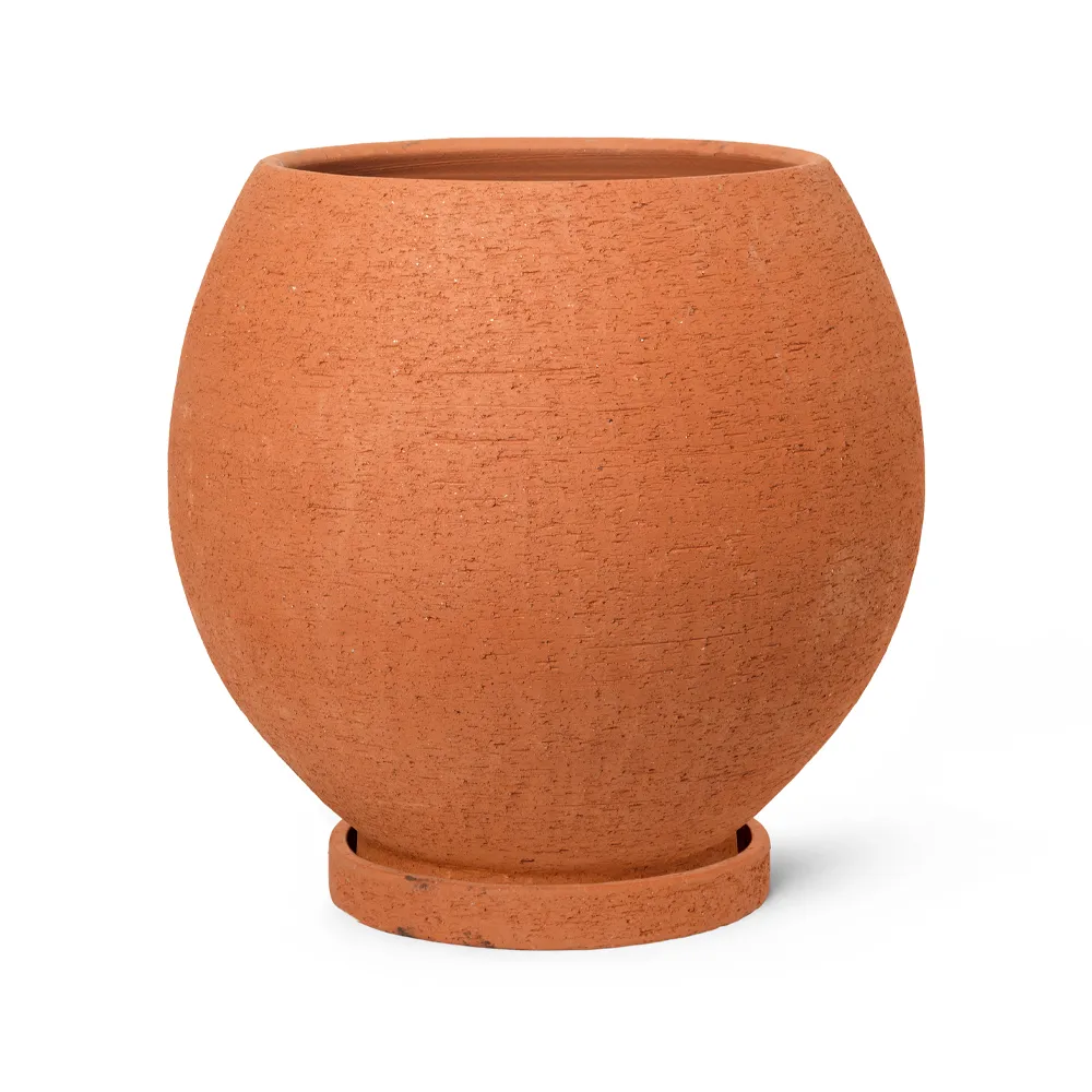 Pot Ando, terracotta, large Ferm Living