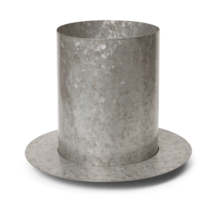 Pot Auran medium 26,6 cm - Galvanized iron - Ferm Living