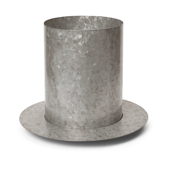 Pot Auran medium 26,6 cm - Galvanized iron - Ferm LIVING