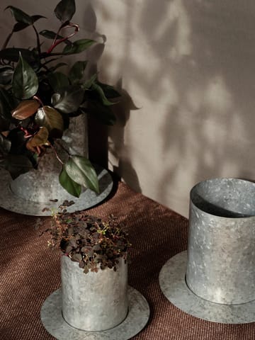 Pot Auran medium 26,6 cm - Galvanized iron - Ferm Living