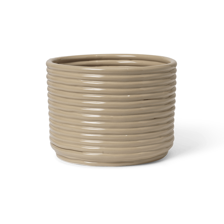 Pot Corduroy Ø20x15 cm - Cashmere - Ferm Living