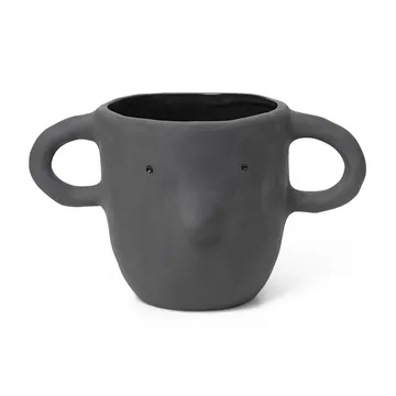 Pot de fleur Mus XL Ø15 cm - Dark grey - Ferm Living
