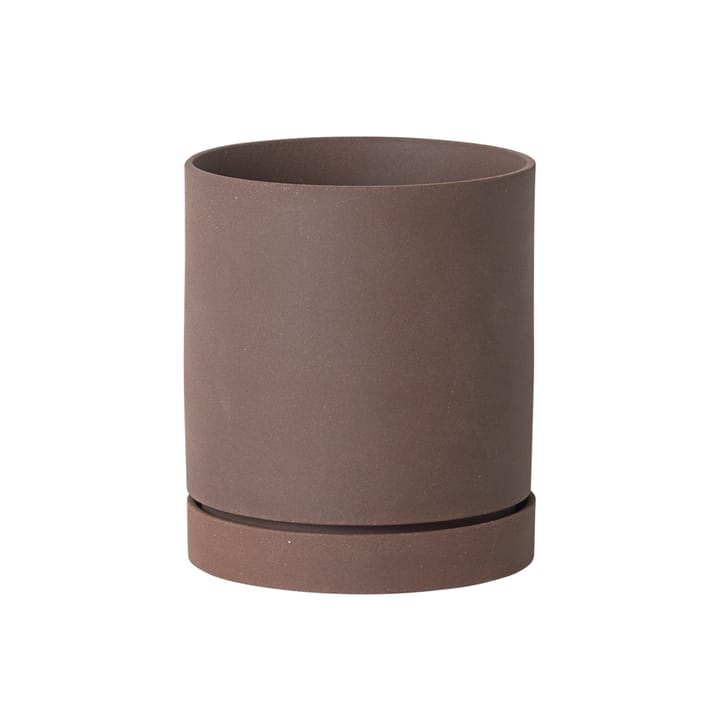 Pot de fleur Sekki moyen Ø13.5 cm, rouille Ferm Living