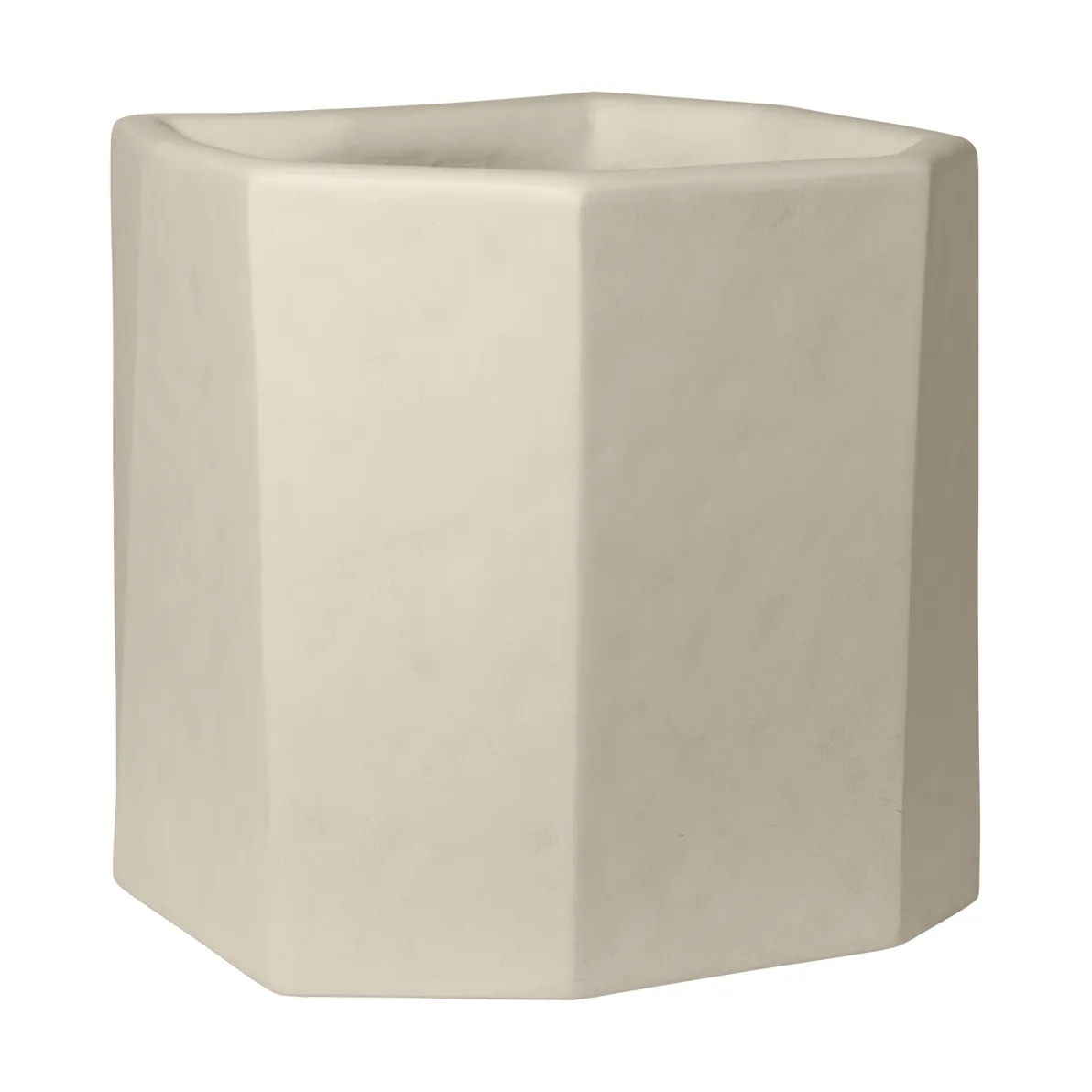 Pot de fleurs Staffa, Ivory, 46x46x45 cm Ferm Living
