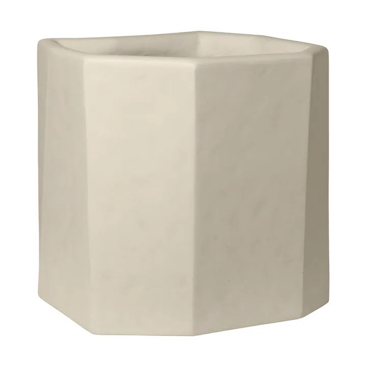 Pot de fleurs Staffa - Ivory, 46x46x45 cm - Ferm Living