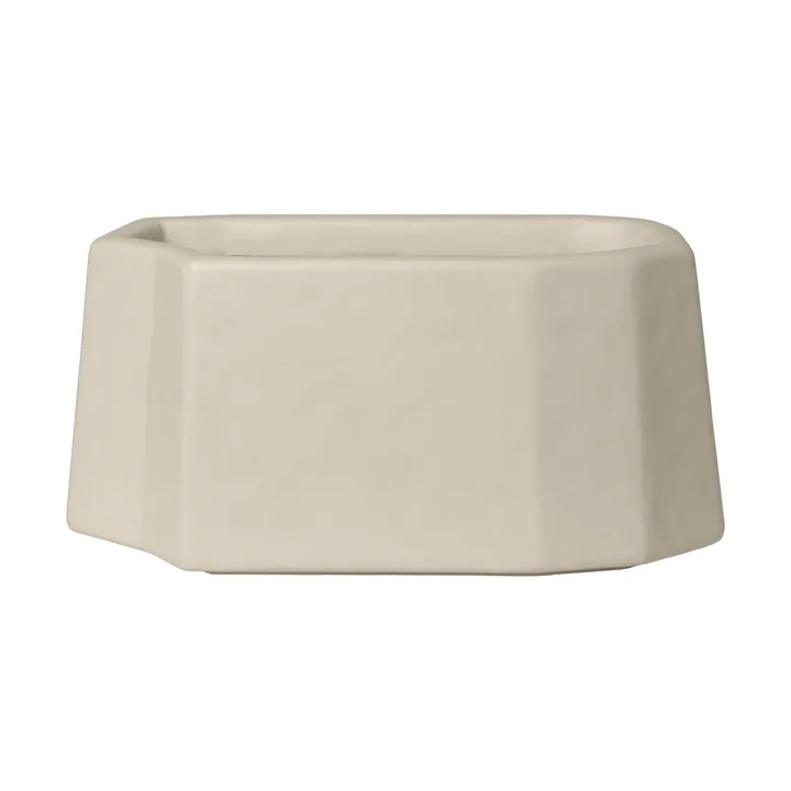 Pot de fleurs Staffa - Ivory, 56×32×27 cm - Ferm Living