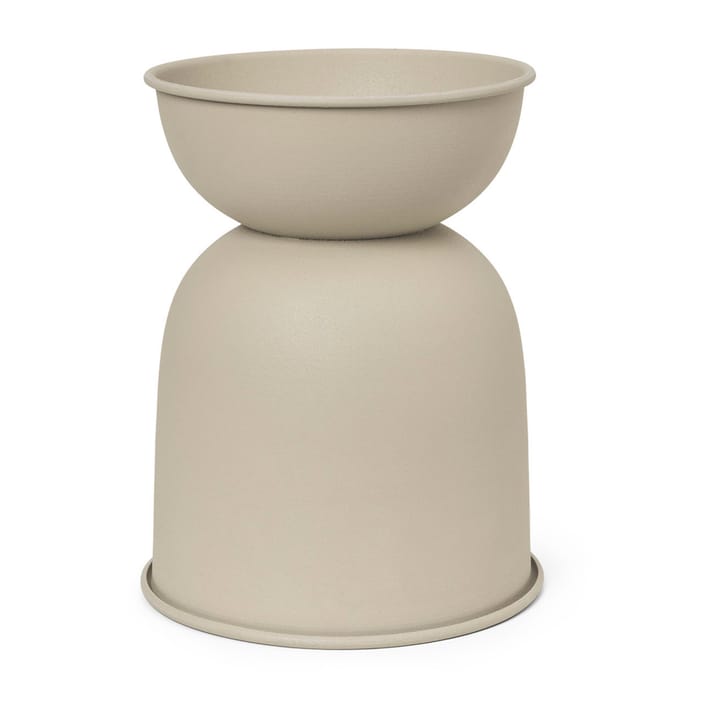 Pot Hourglass extra small Ø21 cm - Cashmere - ferm LIVING