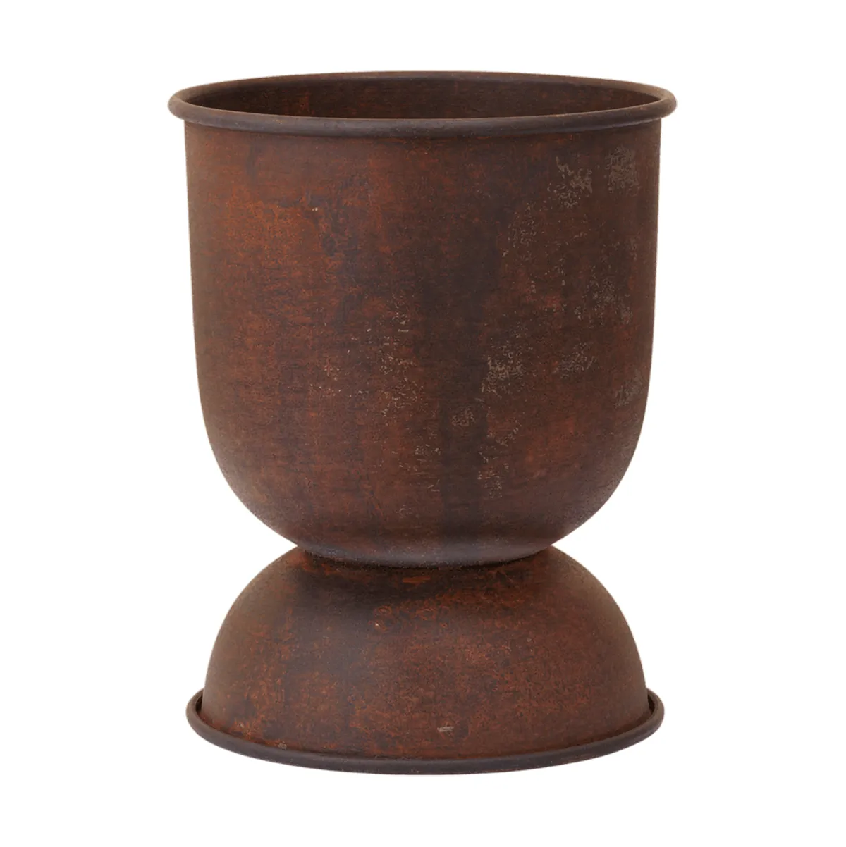 Pot Hourglass extra small Ø21 cm, Rouille Ferm Living