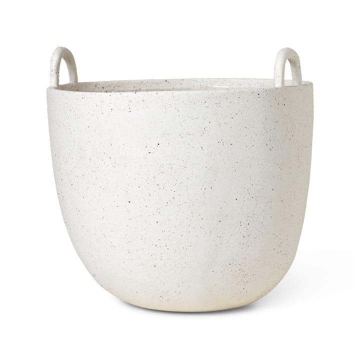 Pot Speckle Ø30 cm - Off white - ferm LIVING