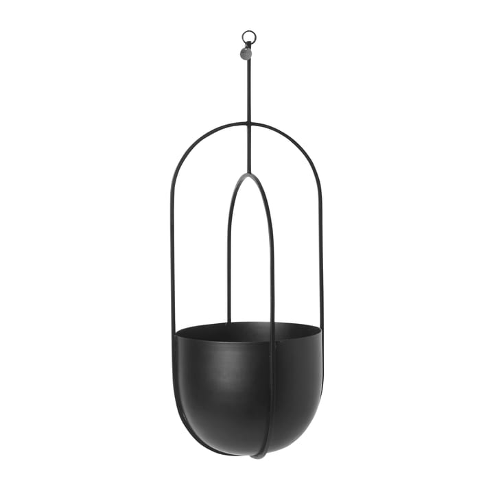 Pot suspendu Hanging deco pot Ø18.5 cm - Noir - ferm LIVING