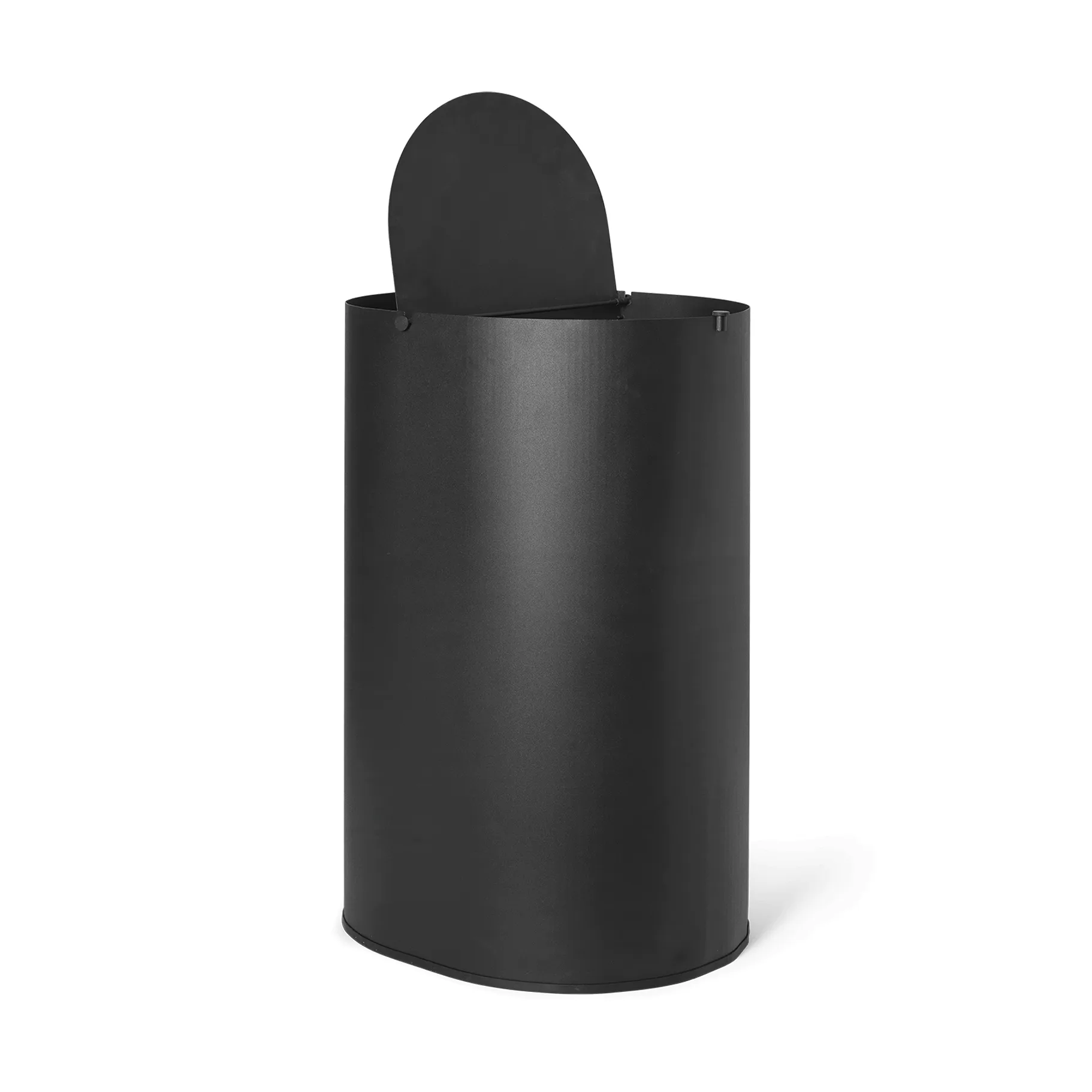 Poubelle Enkel large, Black Ferm Living