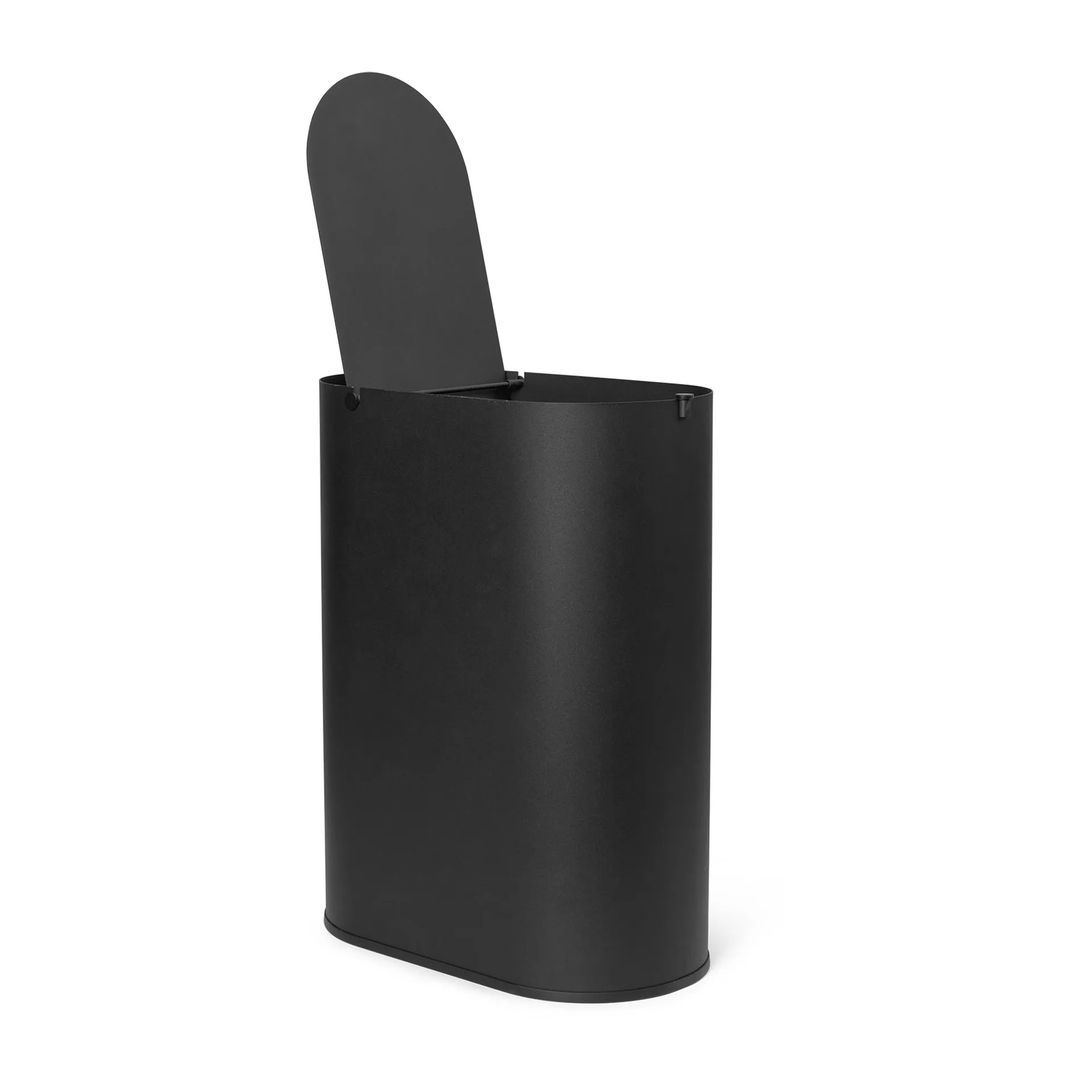 Poubelle Enkel medium, Black Ferm Living