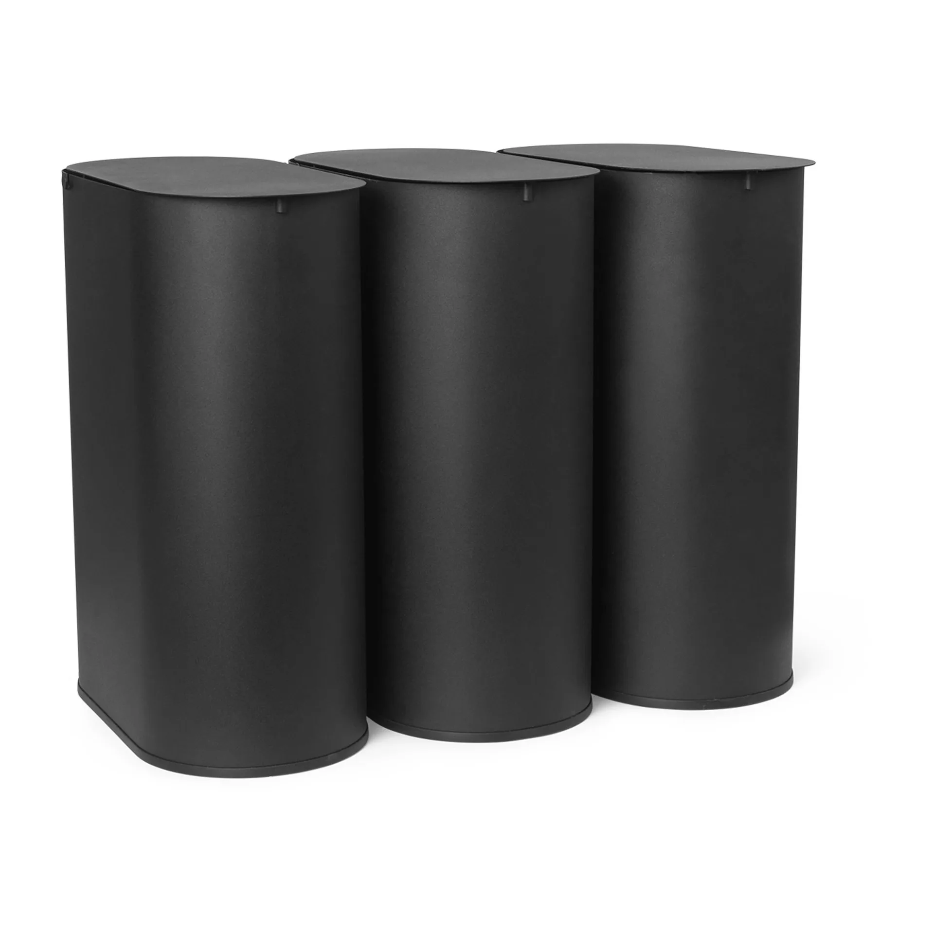 Poubelle Enkel medium, Black Ferm Living