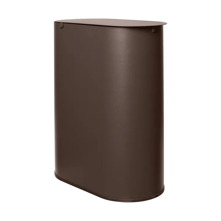 Poubelle Enkel medium - Chocolat noir - Ferm Living