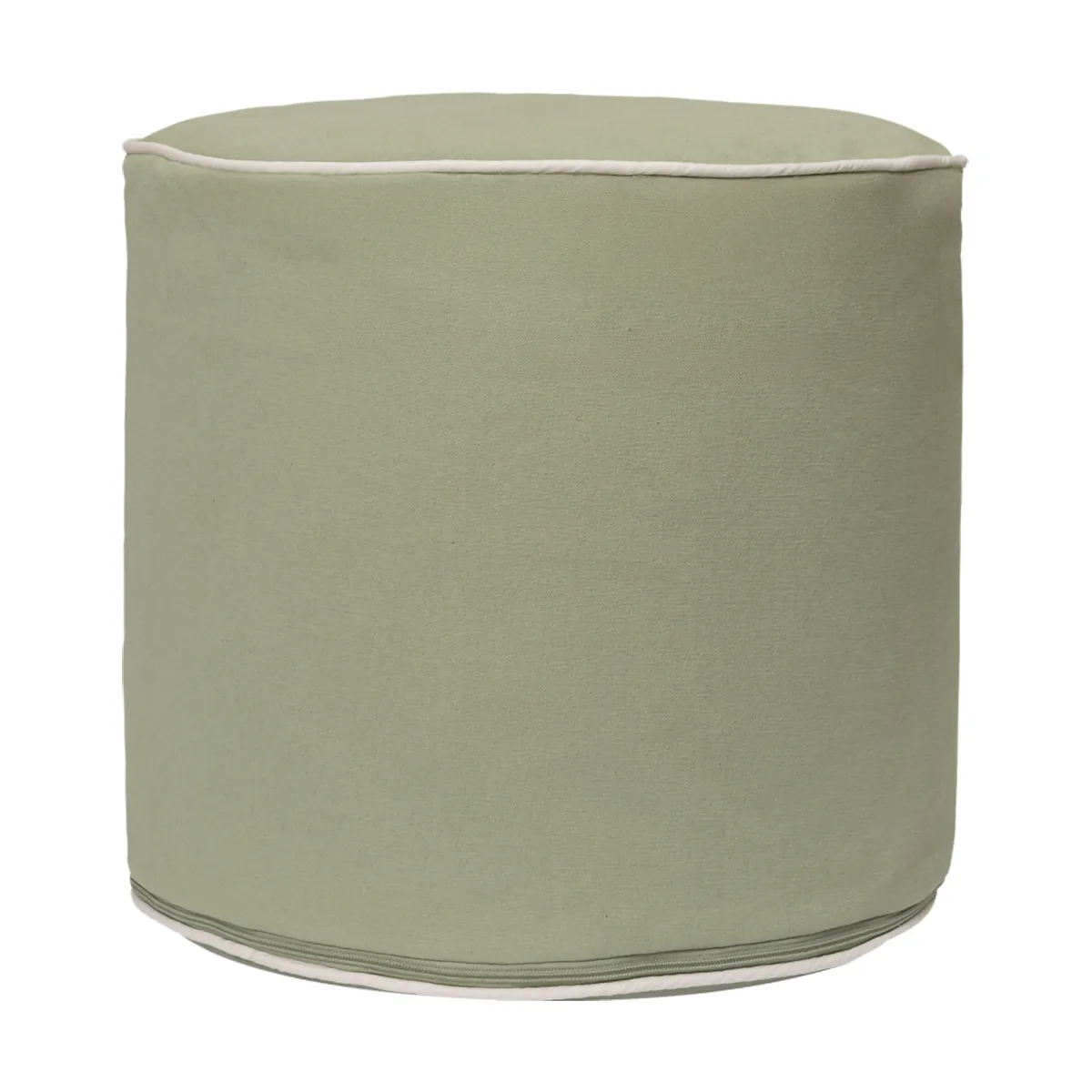Pouf Billow, Tea green, Ø40x34 cm Ferm Living