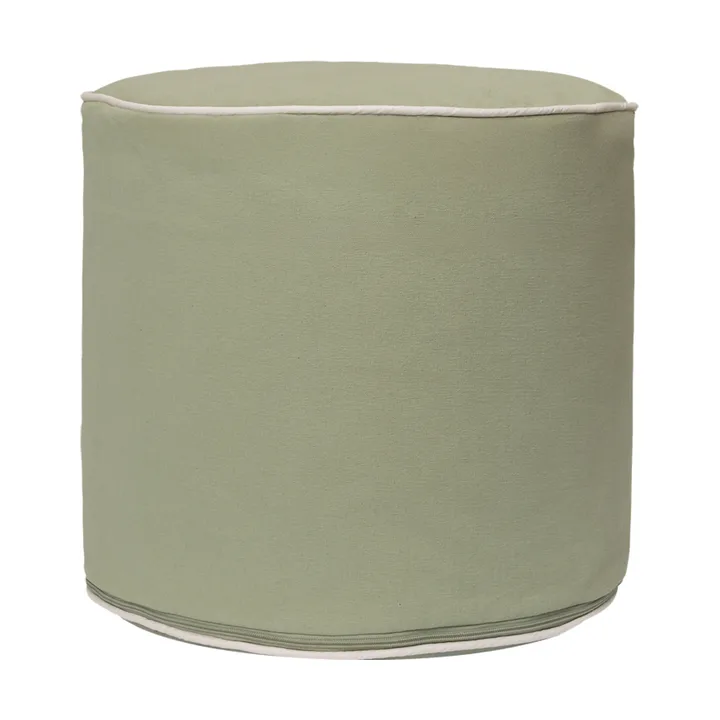 Pouf Billow - Tea green, Ø40x34 cm - Ferm Living