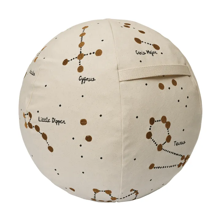 Pouf Constellation - Non teint, Ø50 cm - Ferm Living