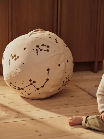 Pouf Constellation - Non teint, Ø50 cm - Ferm Living