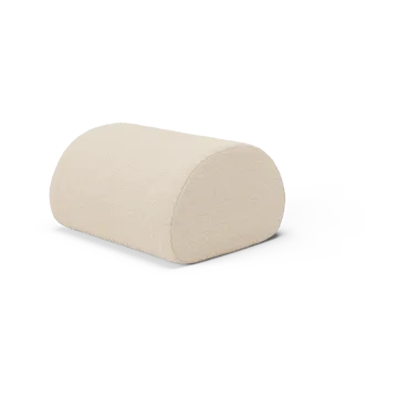 Pouf Rouli pure bouclé - Off-white - Ferm Living
