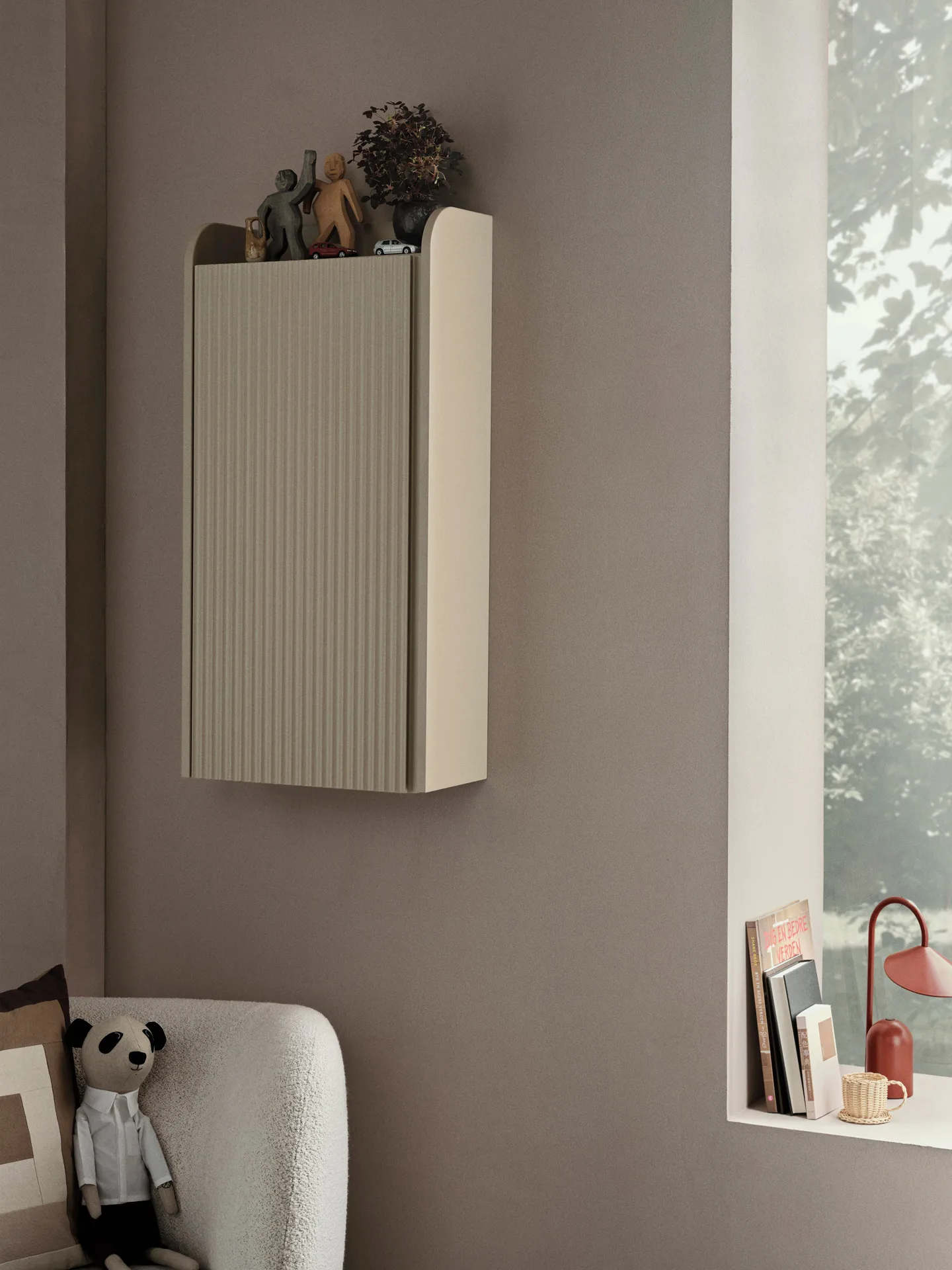 Rangement mural Sill 42,5x85 cm, Cashmere Ferm Living