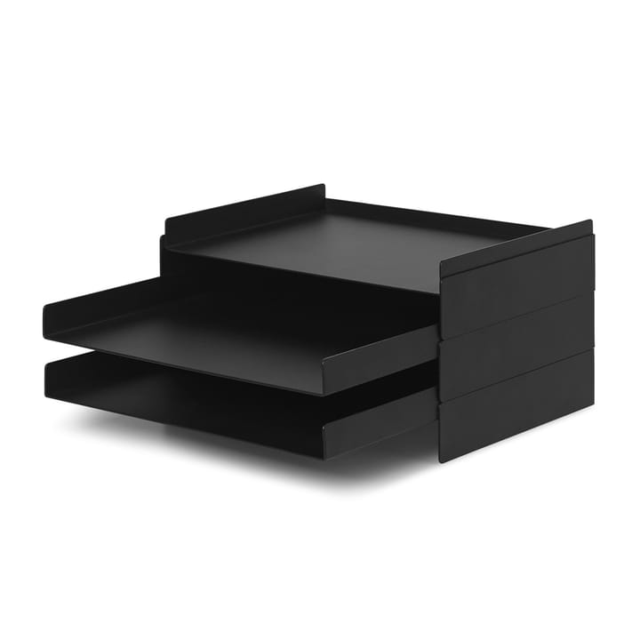 Rangement pour documents 2x2 Organiser - Noir - ferm LIVING