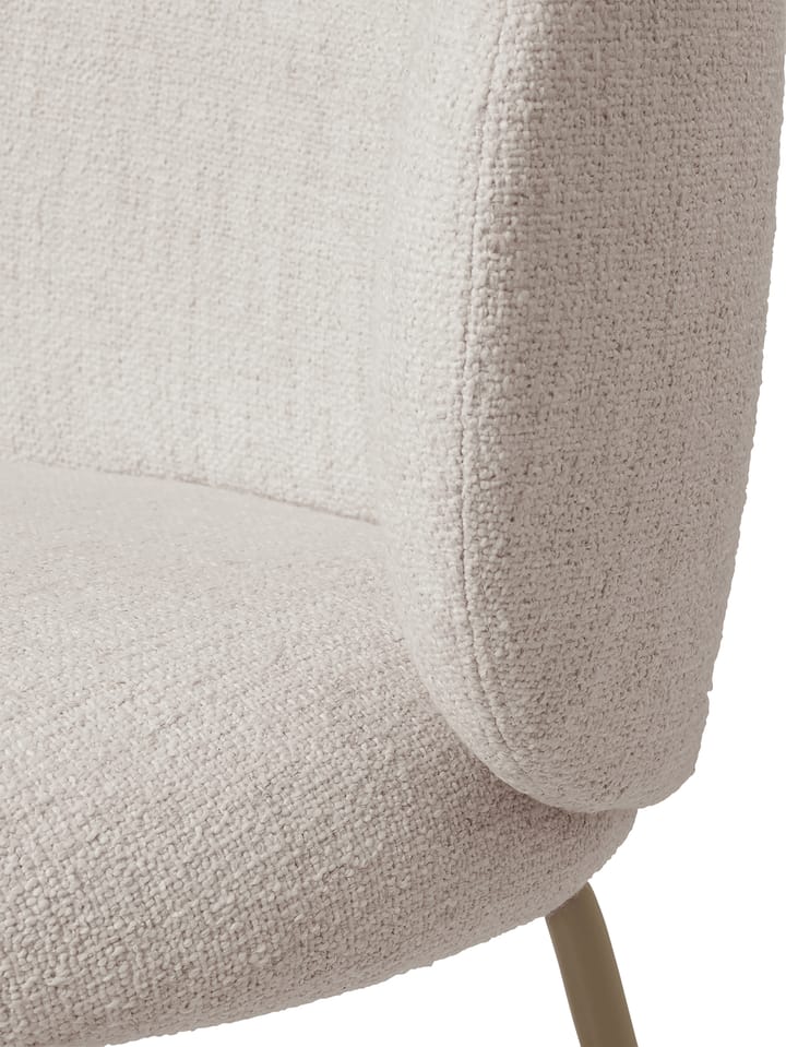 Rico dining chair bouclé - Off-white-cashmere - ferm LIVING