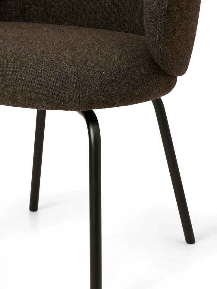 Rico dining chair hallingdal - Dark grey brown-black - ferm LIVING