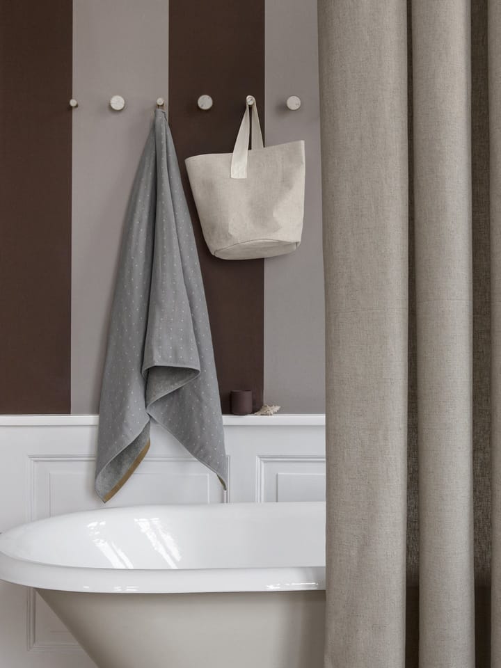 Rideau de douche Chambray - Sable - ferm LIVING