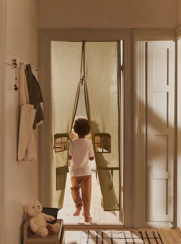 Rideau de porte Settle - Elm green, 85x205 cm - Ferm Living