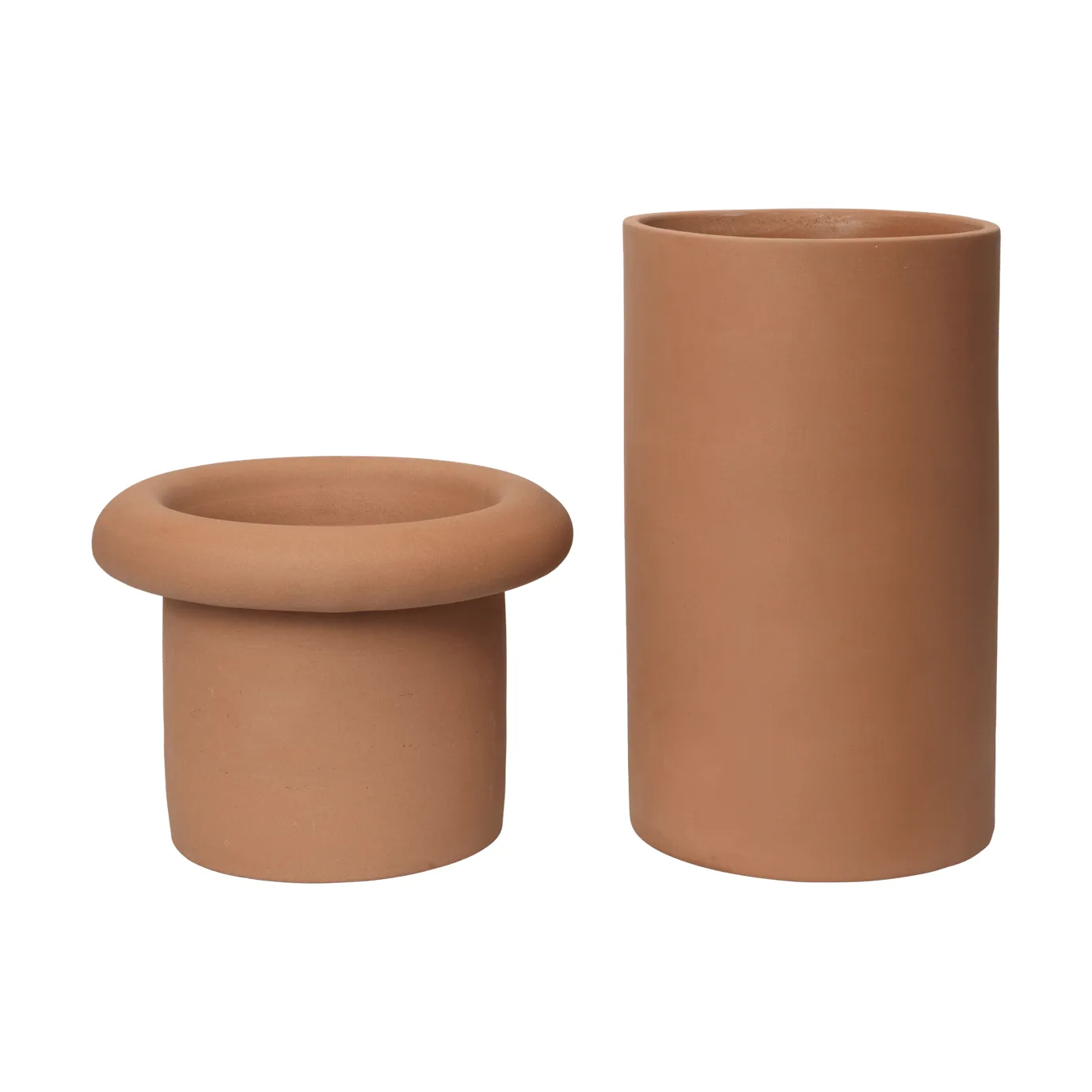 Rollo pot Ø31x46 cm, Terracotta Ferm Living