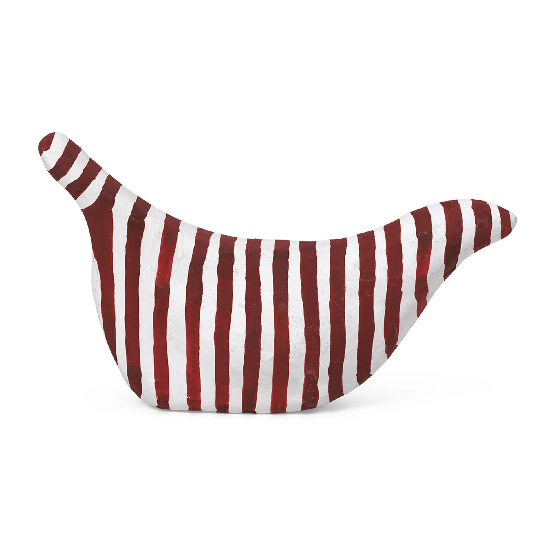 Sculpture Donna, White, red Ferm Living