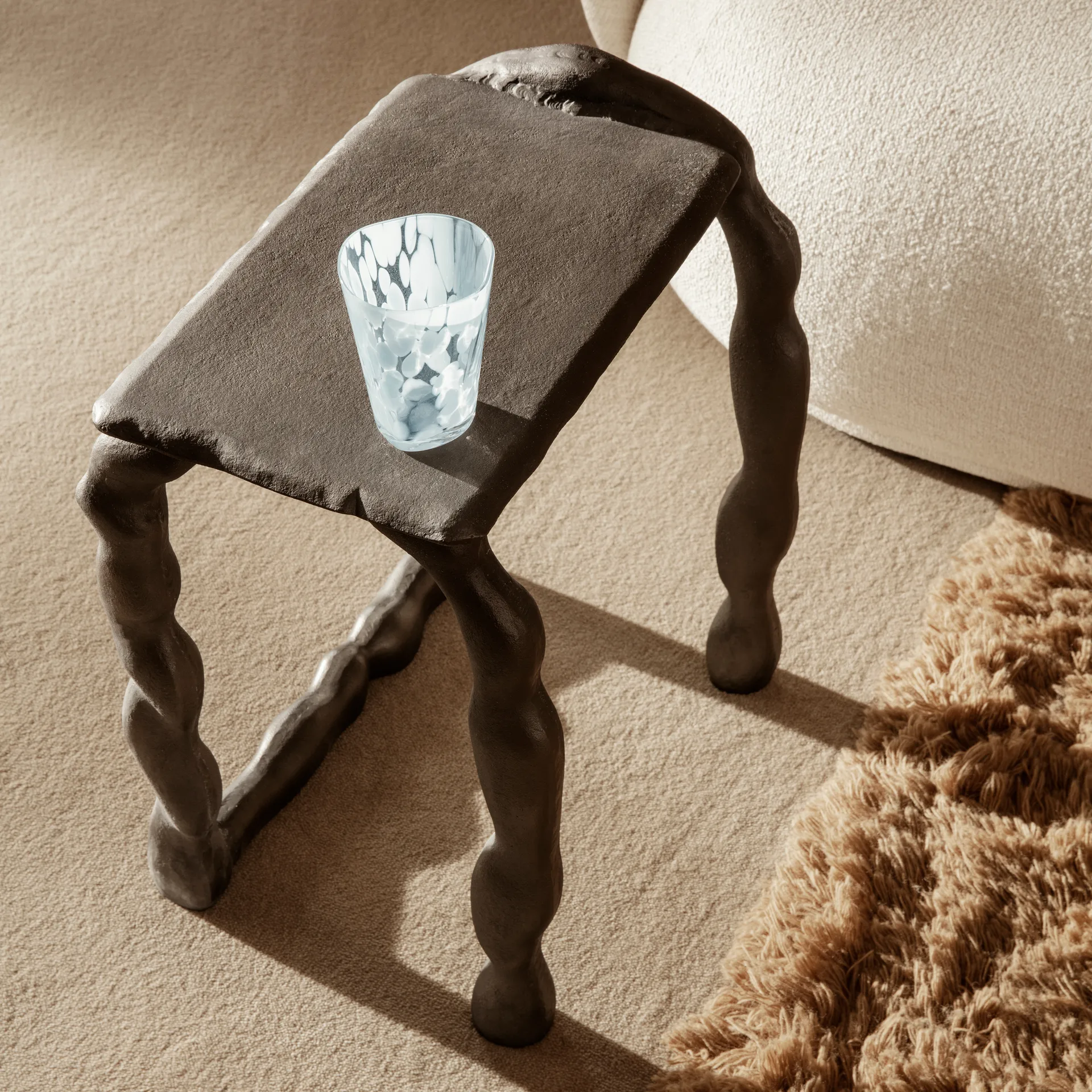 Sculpture Rotpied, Noir Ferm Living