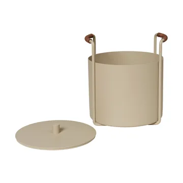 Seau à cendres et à bois d'allumage Port - Cachemire - Ferm Living