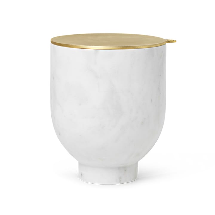 Seau à glace Alza - Blanc Marbre - Ferm LIVING